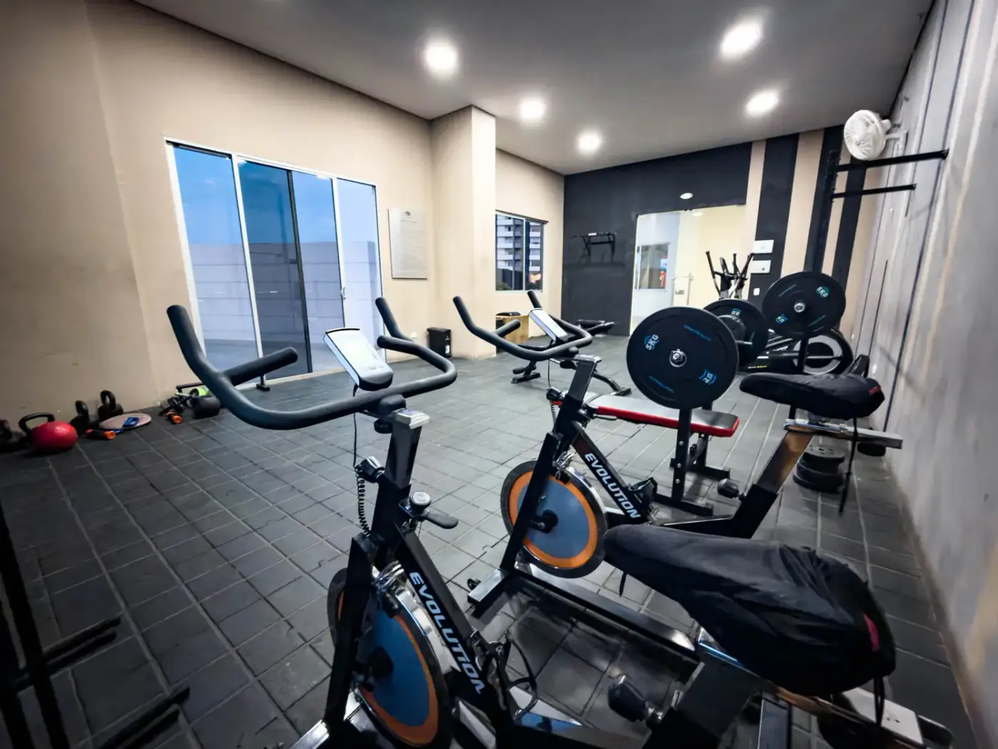 Gimnasio dotado de Baltimore Apartamentos