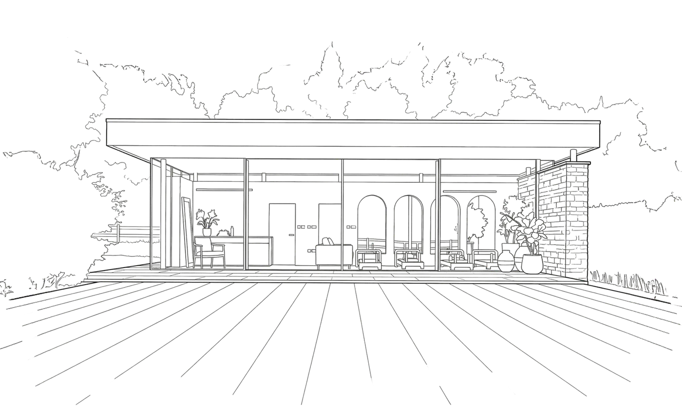 Planos técnicos de un proyecto de Constructora Java